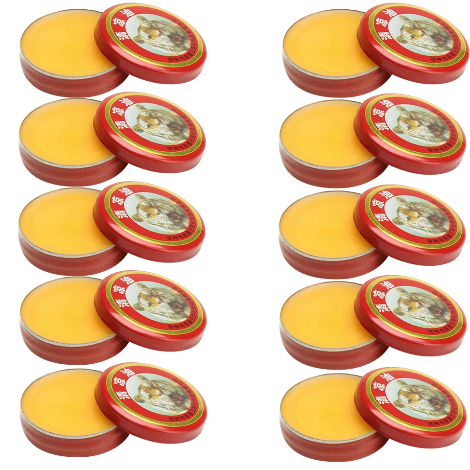 

1/2/3/5/10Packs Natural Tiger Balm Essential Oil Treatmentof Influenza Cold Headache Dizziness Muscle Tiger Solid Balm Ointment