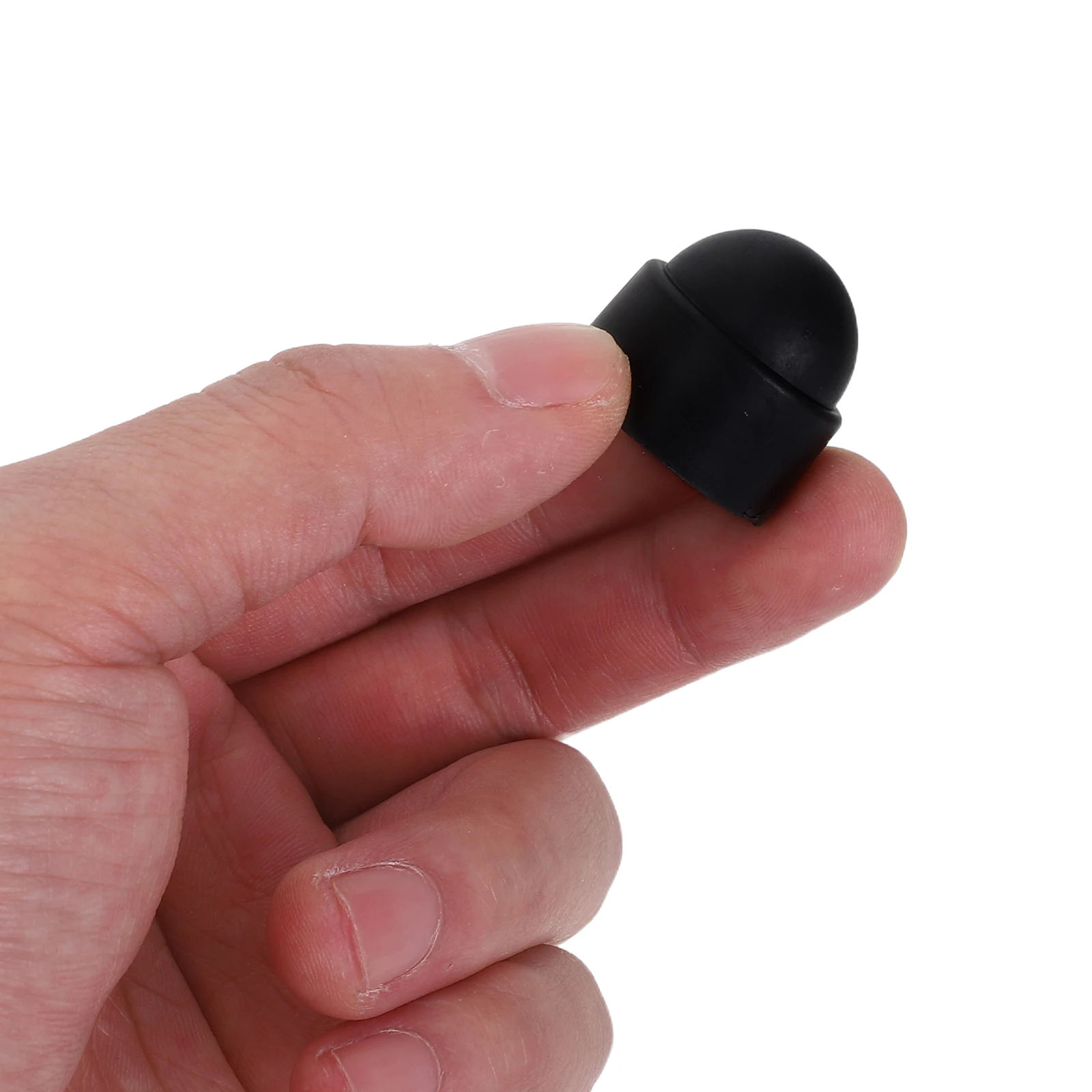 

160pcs Nylon Bolt Covers Black Dome Nut Caps For Hexagonal Screws Protective Screw Caps Plastic Dome Screw Cap Thread Protector