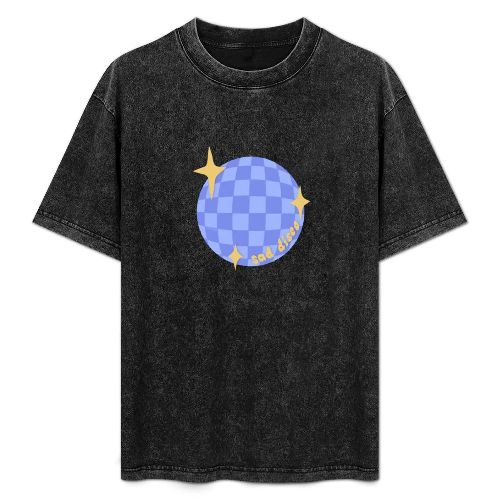 

flipturn sad disco inspired design T-Shirt Stylish Print Short Sleeve Tee