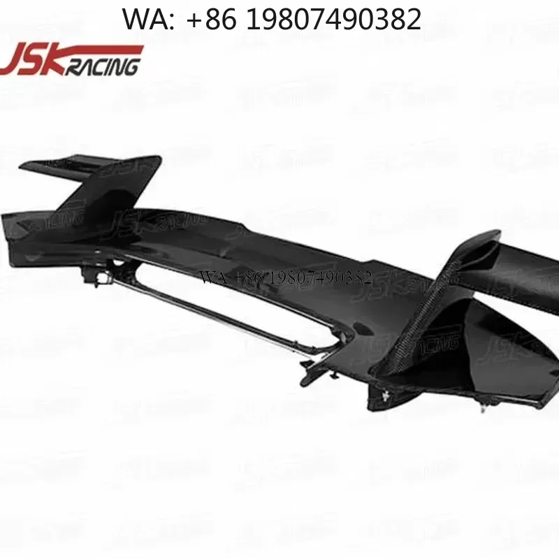 Wmwmnu Carbon Fiber Rear Spoiler Wing Trunk Lip for 488 GTB 2015 2016 2017 Mans Style Auto Body Kit Accessories