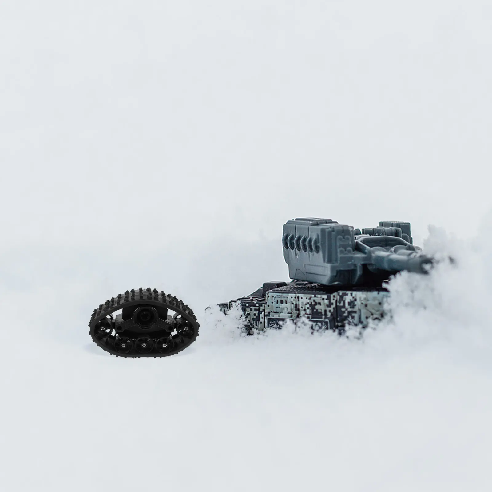 

Snow Terrain Rc Track Wheel for Off-Road Truck Crawler Upgrade Sturdy Plastic Tank Wheel DIY Compatible Antislip Grip Rc Crawler