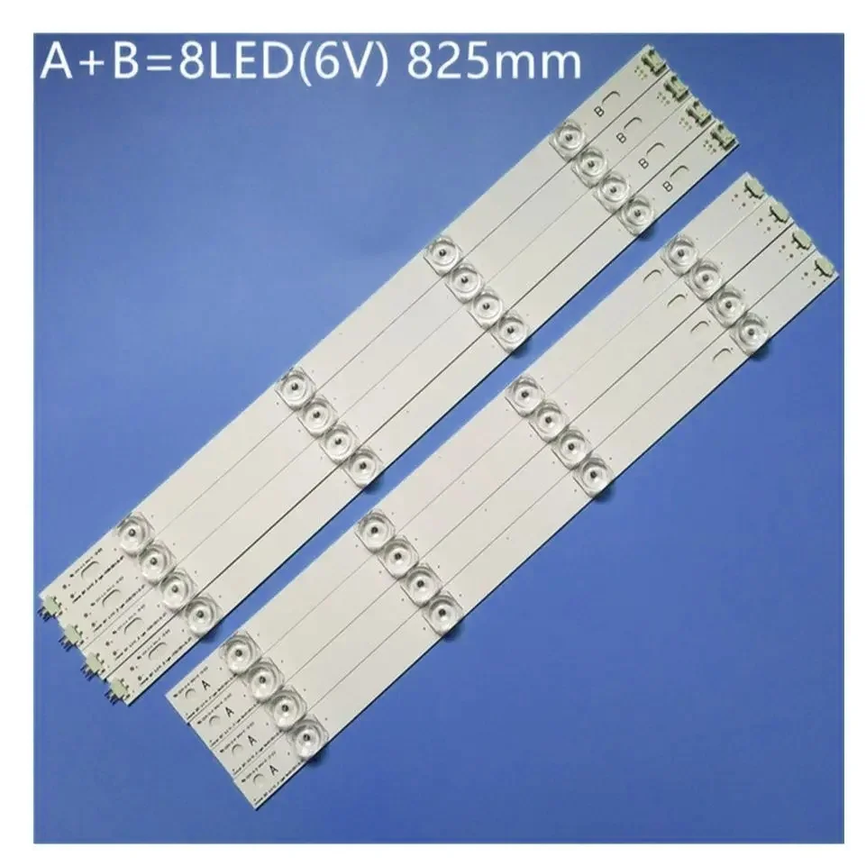 

New 8 Piece TV Backlight Strip For LG 42LF6200 LG42LF620V 42" LED Strips Kit Backlight Bars For LG 42LF620V-ZB Lamps Light Bands