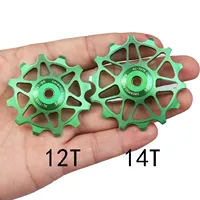 12T 14T 16T Guide MTB Road Bike Ceramic Pulley Rear Derailleur Ceramic Bearing Jockey Wheel For Shimano Sram GX xx1 Bicycle Part