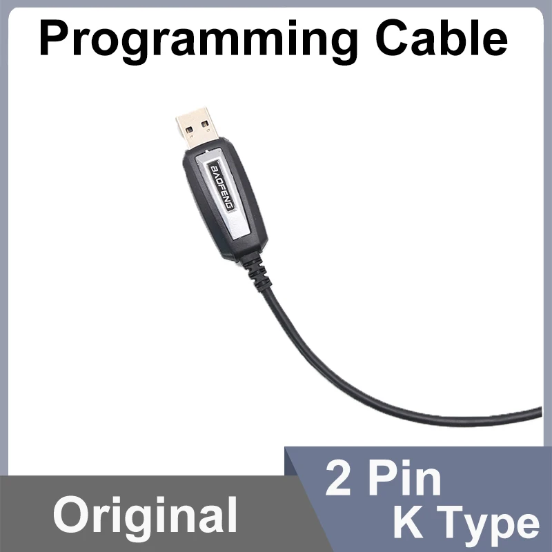 USB Programming Cable Quansheng UVK5 UVK6 5RPlus Baofeng 18Pro 13Plus 17Plus V2 Programming Cable CD Software Radio Accessories