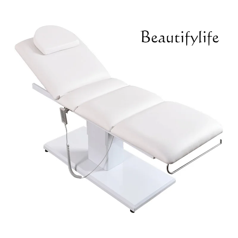 Electric beauty bed can be lifted and lowered, bone-setting massage bed, micro-plastic bed, embroidery inspection bed