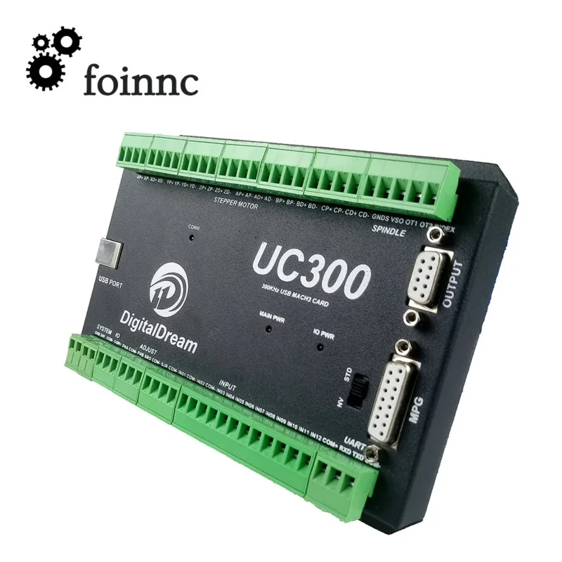 USBモーションコントローラーカード,nvum,アップグレード,CNCフライス盤用,UC300, 3軸,4軸,5軸,6軸