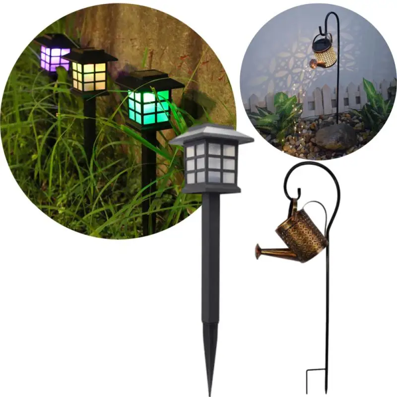 

Solar Outdoor Lights New Garden Lamps Powered Waterproof Landscape Path for Yard Backyard Lawn Patio Decorative LED Lighting