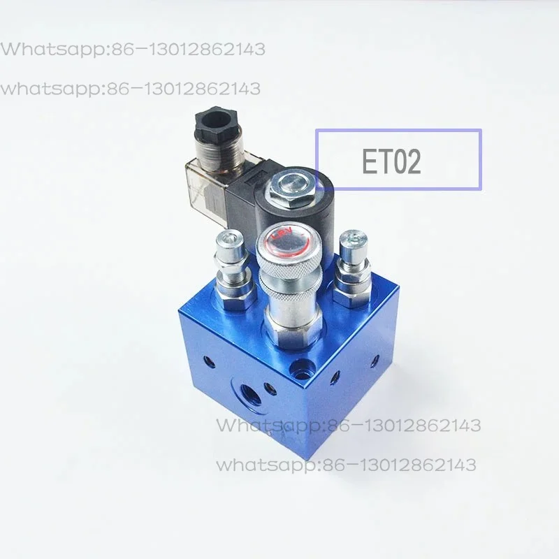 ET02 ET-02 Hydraulic Lifting Valve Group Hydraulic Integrated Control Valve For Lifting Machinery Equipment Spare Parts
