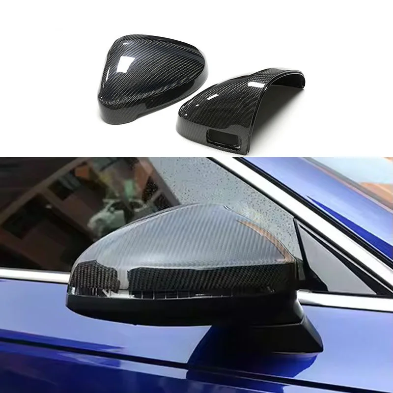 High-end Custom Body Kit For Old-to-New ConversionA4 S4 High Quality Replacement Carbon Fiber Mirror Caps Side Mirror Cover For
