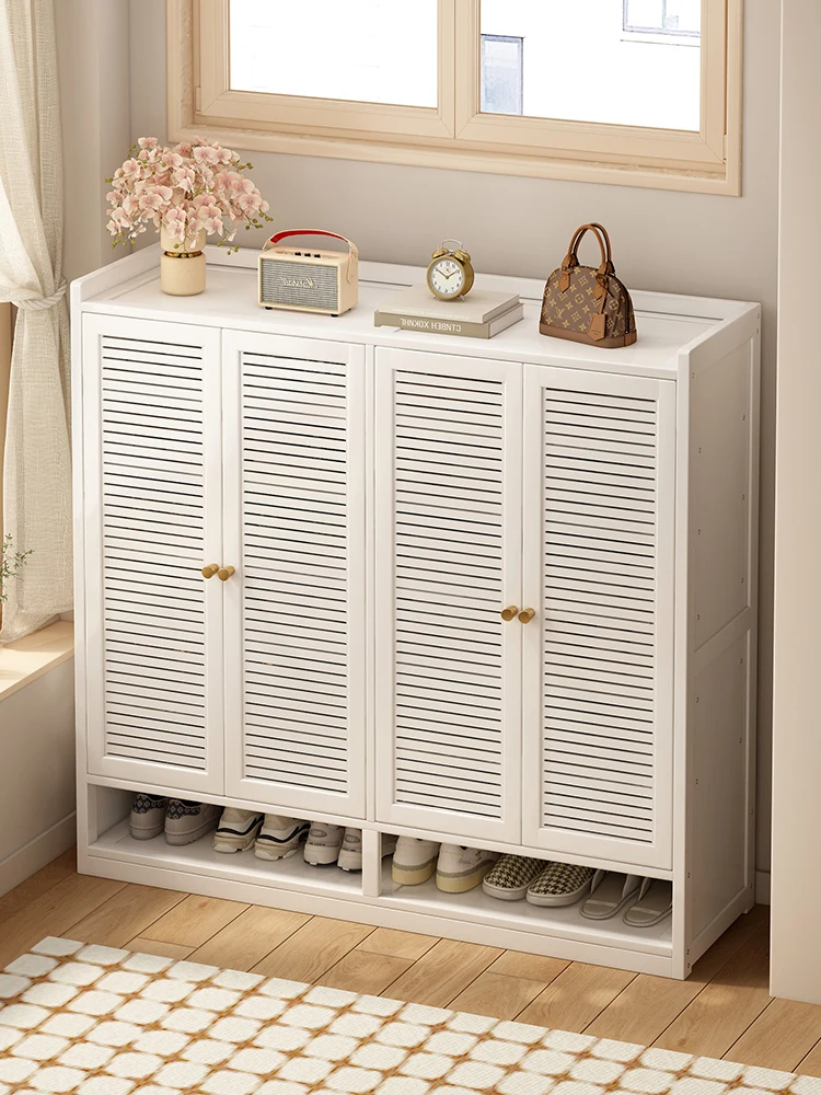 

Household door shoe rack with door entry multi-layer shoe cabinet corridor corridor 2025 new simple storage integrated against t