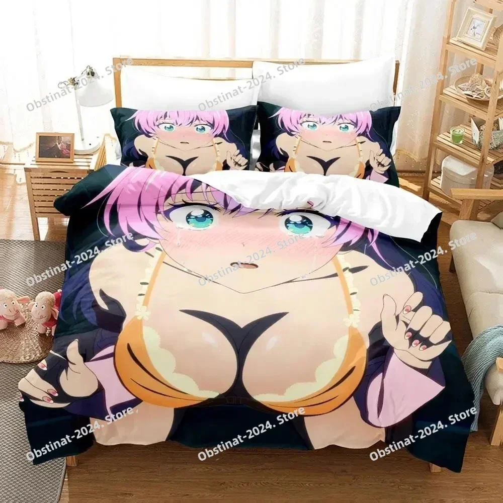 

Anime More Than a Married Couple, But Not Lovers Bedding Set Boys Girls Twin Queen Size Duvet Cover Pillowcase Bed Kids Adult