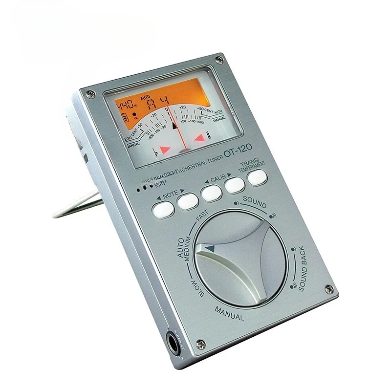 OT120 OT-120 Chromatic 8-Octave Range Orchestral Tuner with Backlit LCD Screen