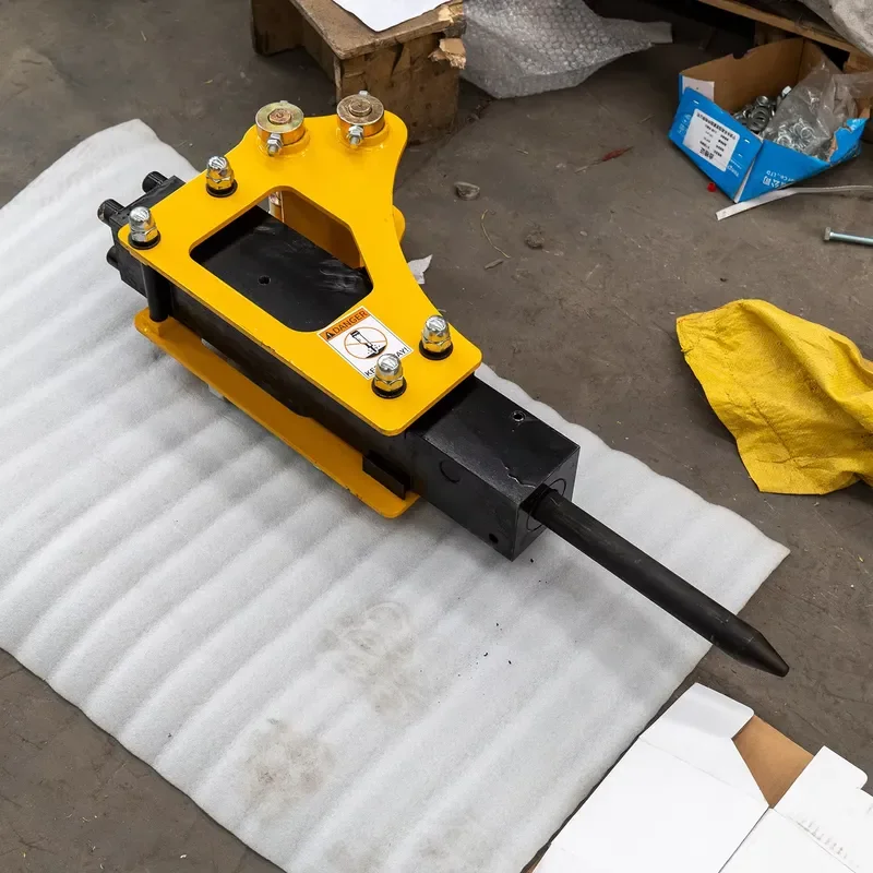 35 Hydraulic Breaker for Mini Excavator Attachments Hydraulic Breaker with 2 Rods