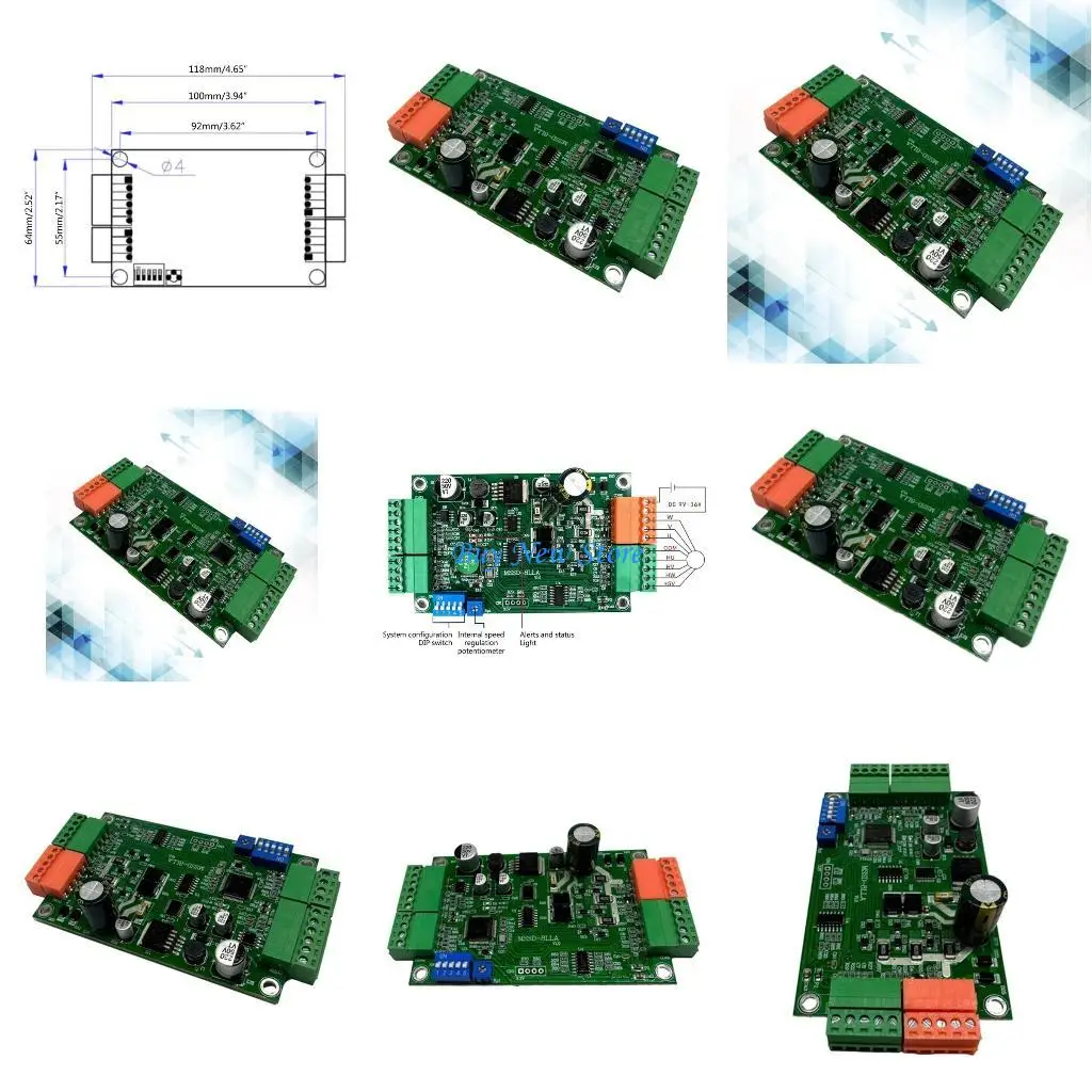 

20CE Brushless Motor Driver Board Controller for Open Closed Loop Control Efficient