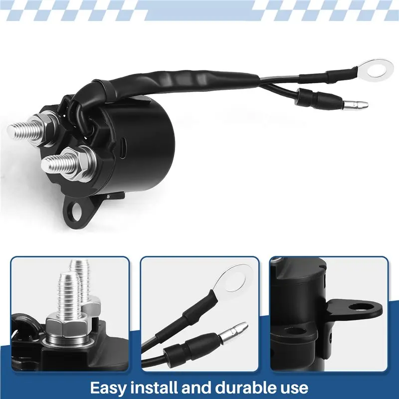 Ac29-For Honda GXV340 GXV390 Power Switch Solenoid Valve For Garden Yacht Outboard Motor 35850-ZF5-V0