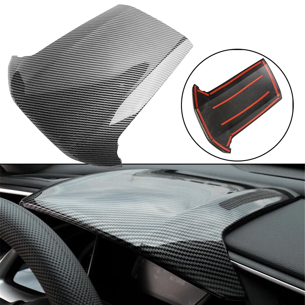 Hot Sale Newest Carbon Fiber Car Dashboard Cover Trim Frame For Honda For Civic 10th Gen 2016-21 Car Accessories