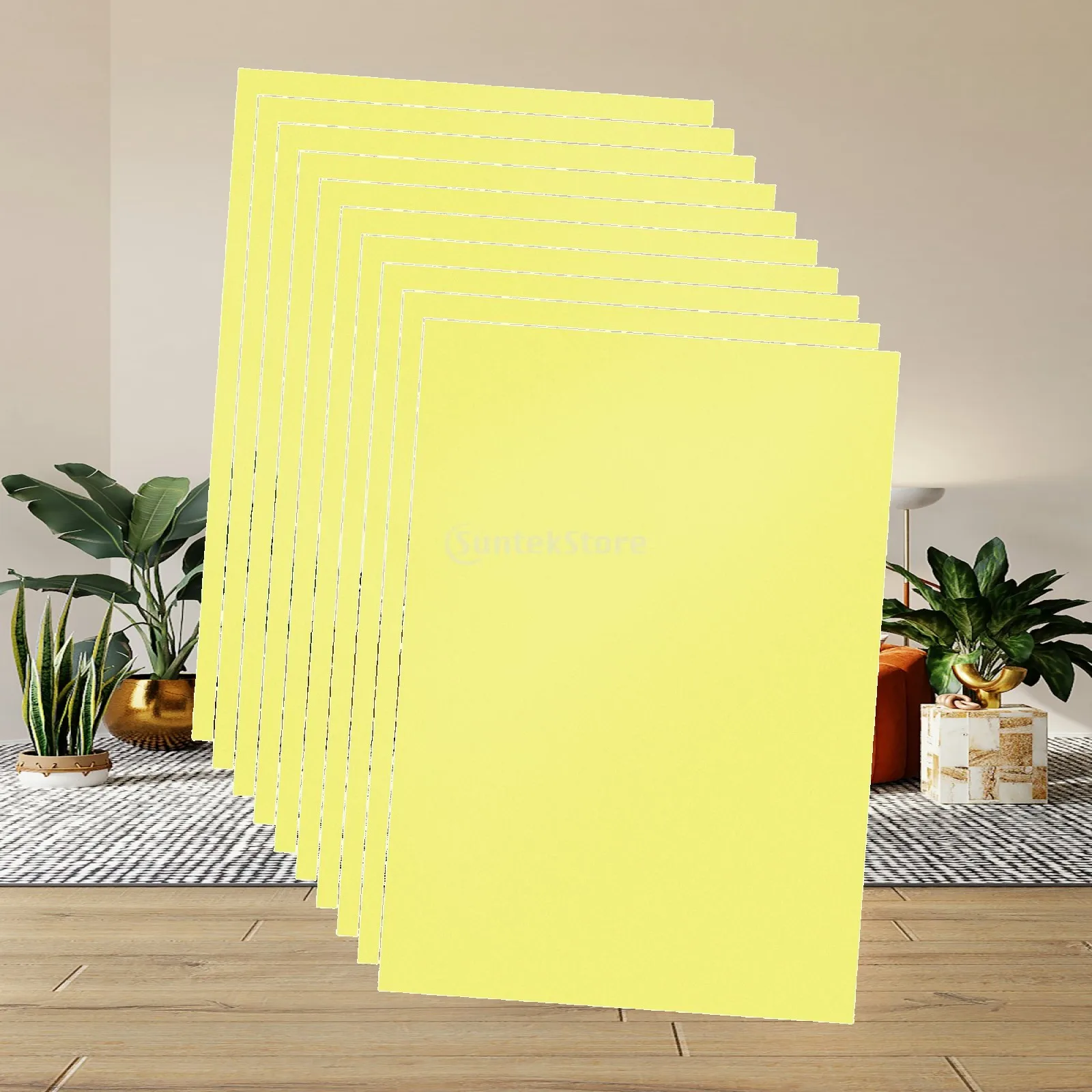 10 Pieces PVC Sheets DIY Stencil Art Sheet Multipurpose Film for Decoration
