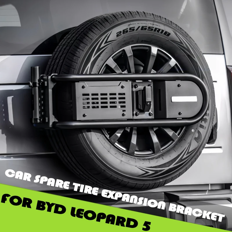 

Car Spare Tire Expansion Bracket Fit for BYD Leopard 5 Modified Car MK Model Tailgate Camera Bracket Car Exterior Upgrade Parts