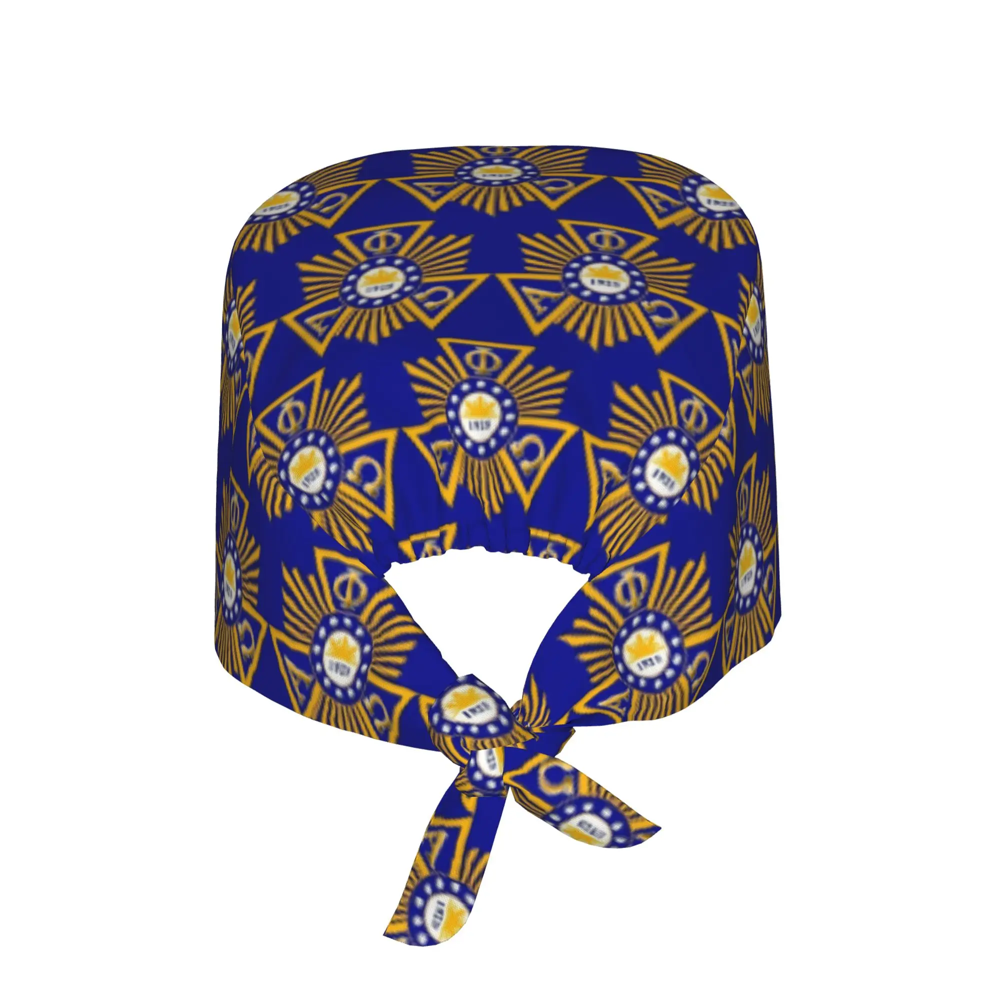 Coeducational Fraternity APO  Medical Staff Scrubs Hat Women Men Alpha Phi Omegas For Chef Hat Scrub Caps
