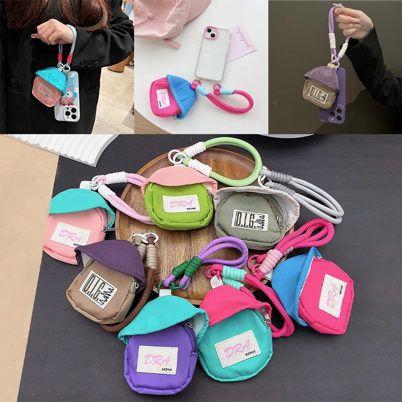 Color Bag Braided Lanyard Belt Clip Will Hand In Hand To Prevent The Loss Of Mobile Phone Pendant Universal