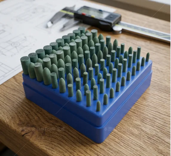 

100pcs Rotary Multi-functional Rubber Polishing Wheel Kit Abrasive Mounted Points Grinding Head Set For Dremel Rotary Tools
