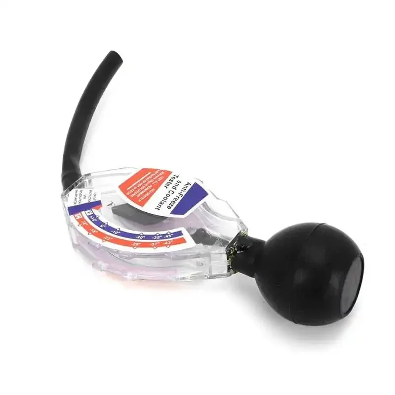 Verificador do líquido refrigerante do radiador do carro, ferramenta durável do verificador do anticongelante para o sistema de refrigeração, peças de reposição do automóvel, discagem da precisão alta
