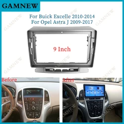 9 Inch Car Frame Fascia Adapter Android Radio Audio Dash Fitting Panel Kit For Buick Excelle Opel Astra J 2010-2014