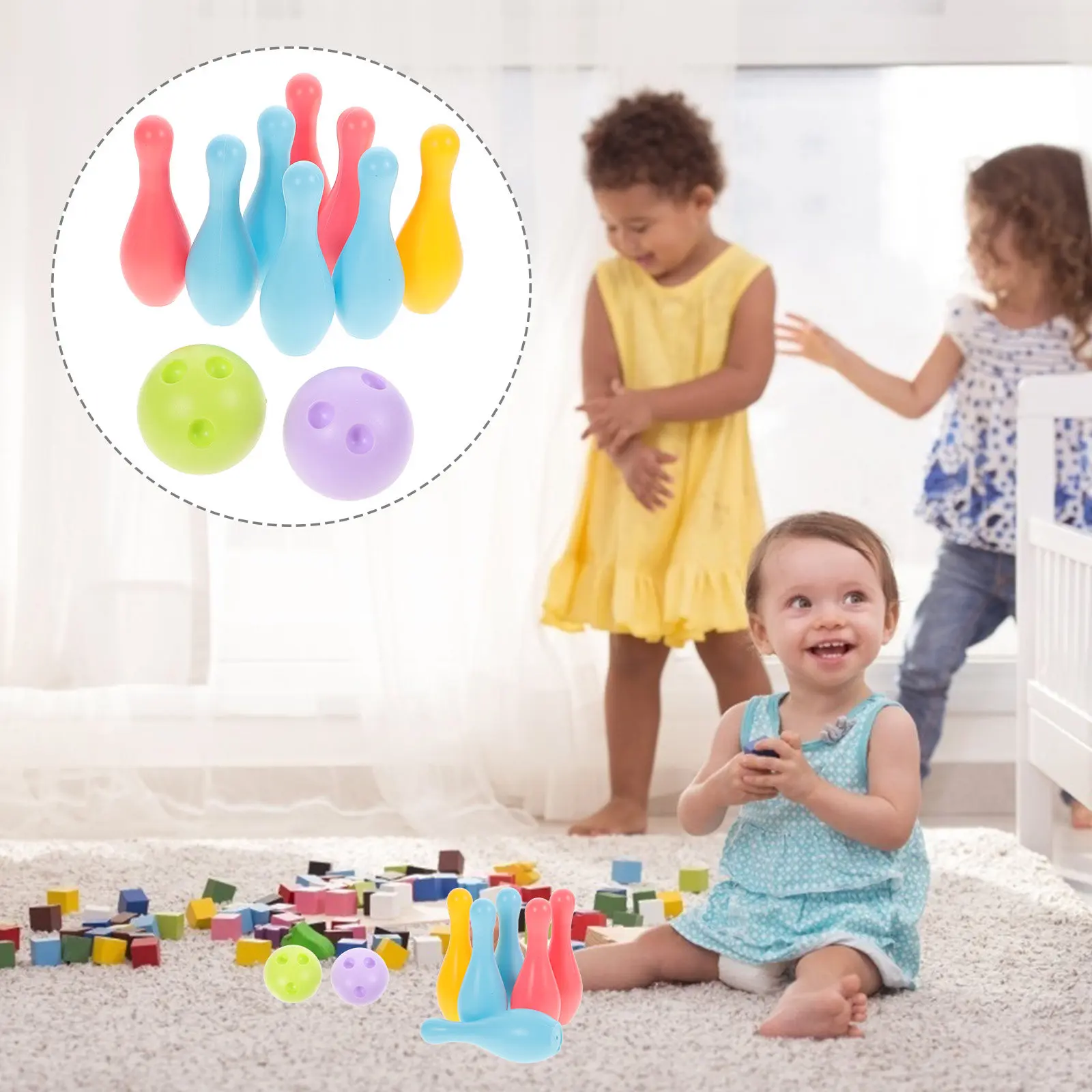 

Набор для боулинга для спортивных игр, активного отдыха в помещении и на улице, подарок для семейного досуга и общения с родителями