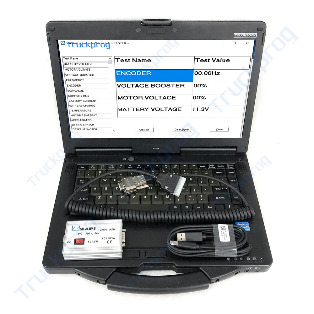 ZAPI usb pc adapter flash F01183A Data Cable Parameter Zapi Console ZAPI-USB Electric Controller Diagnostic Tool + CF53 Laptop