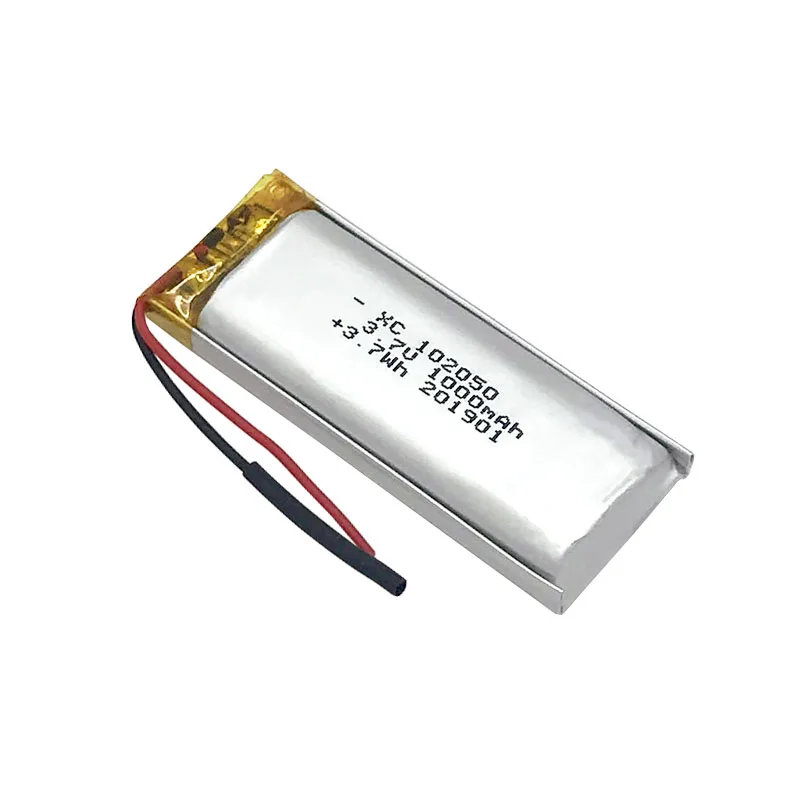 

102050 Li polymer battery 1000mAh Suitable for 3.7V electric tools, electrical appliances, toys, etc