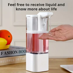 Automatic Hand Soap Dispenser Touchless Large Capacity Liquid soap Dispenser- Electric Soap Dispenser Rechargeable