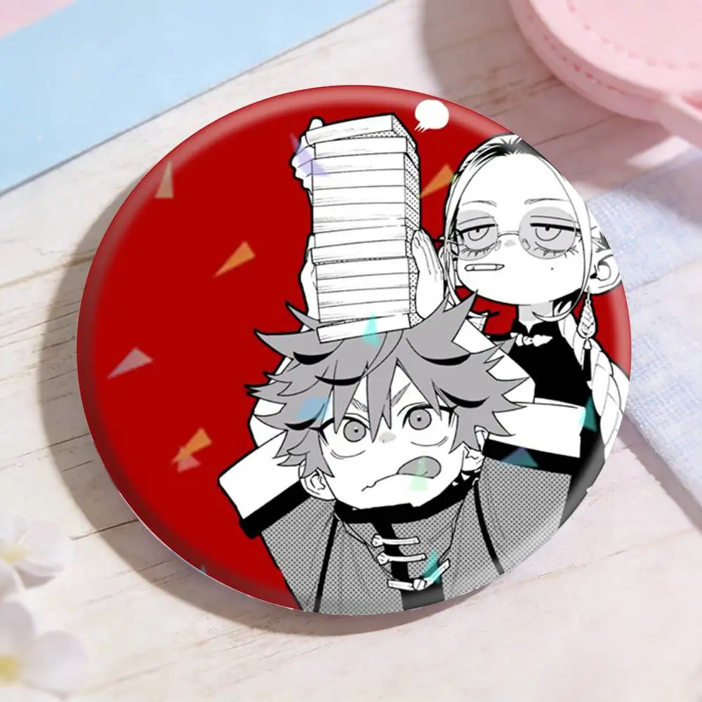 Gokurakugai Badges Niche Design Brooch for Backpack Lapel Pins Creative Accessories