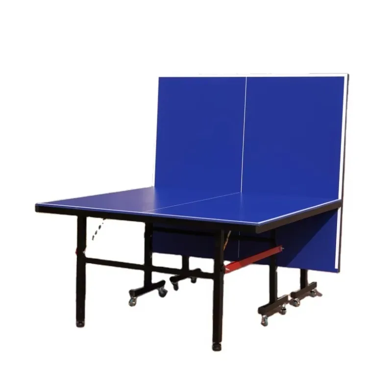 

Hotsale Pingpong Table 15mm Top Metal Frame with Wheel Durable Foldable Eco-Friendly Table Tennis Table Set Outdoor Use