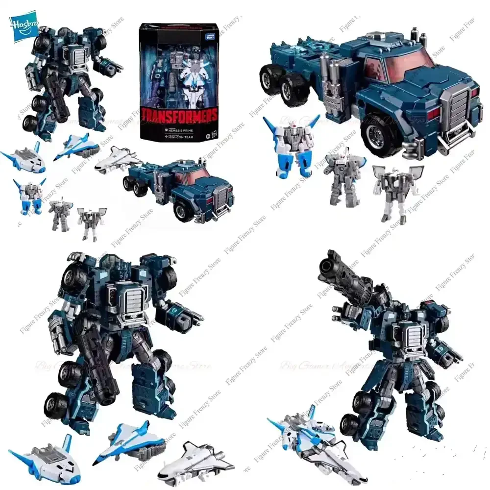

Special Offer In Stock Transformation Toy Set for Hasbro Thunder Fleet Dark Optimus Prime Star Sword Anime Character Model