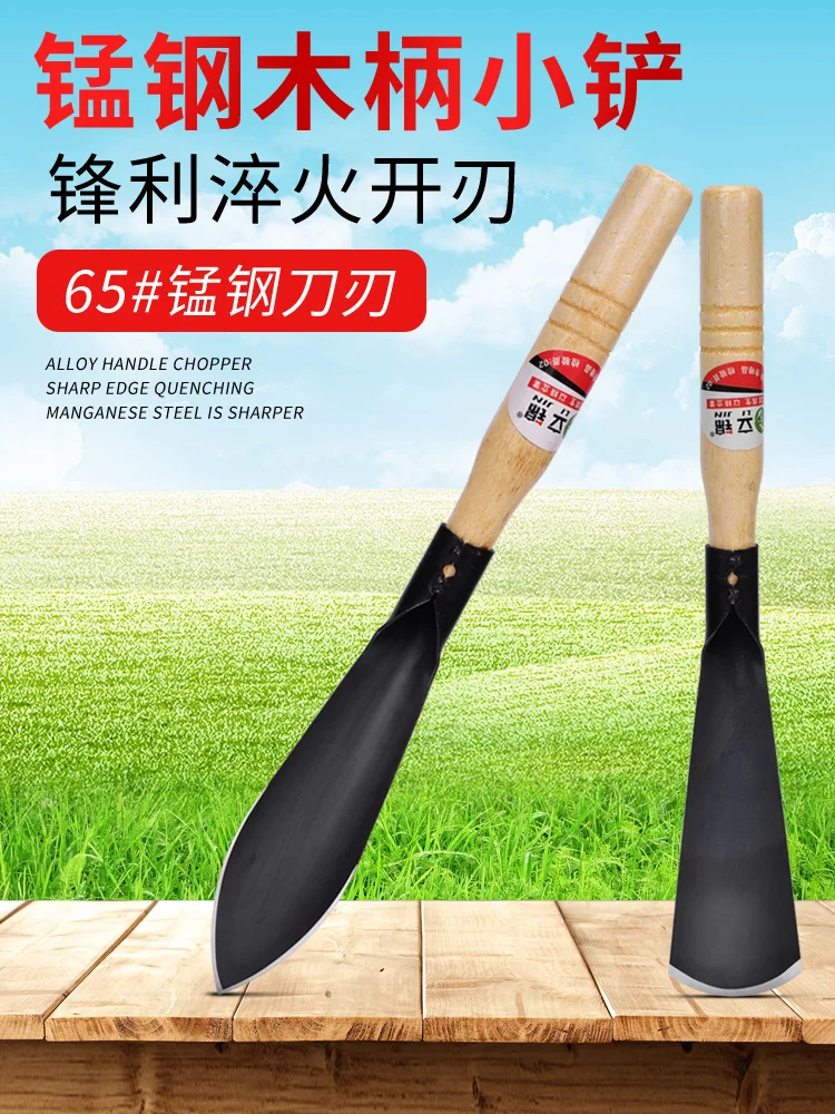 

Небольшой сад, художественное копание диких овощей, железная лопата, инструмент для выращивания цветов, посадки чеснока