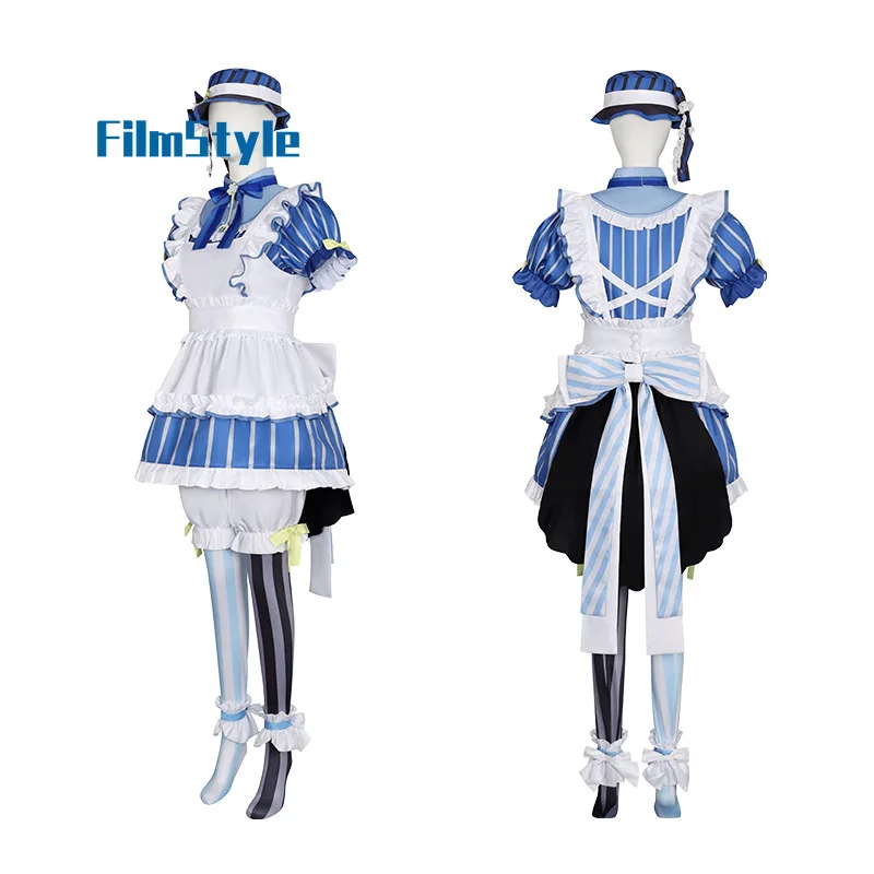 Game Project Sekai Colorful Stage!  Kiritani Haruka Cosplay Costume Uniform Halloween Party for Women Men Carnival Props
