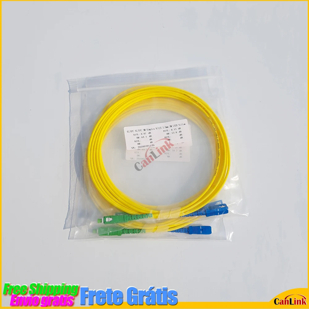 Sc/UPC-SC/APC-SM 3Mm Glasvezel Jumper Kabel Single Mode Extension Patch Cord 831D