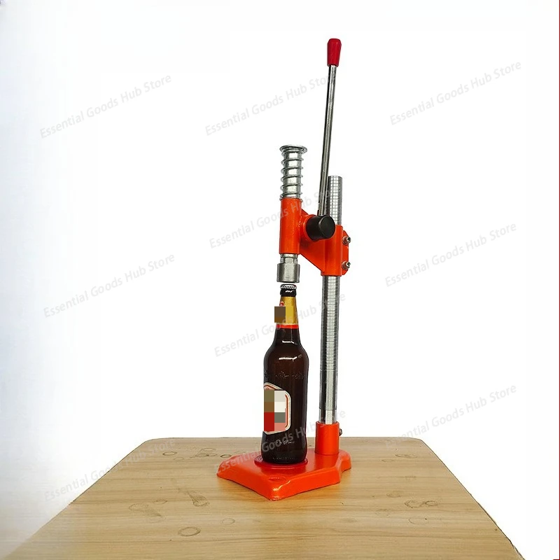 Manual Multi-purpose Cap Beer Bottle Cap Capping Machine Sealing Machine, Soy Sauce Capper Glass Bottle Capping Machine