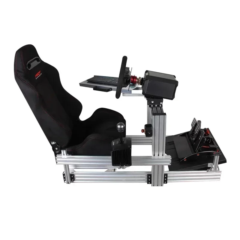 Bestselling Aluminum profile 4080 40120 game direct drive motion simulator, cockpit seat handbrake