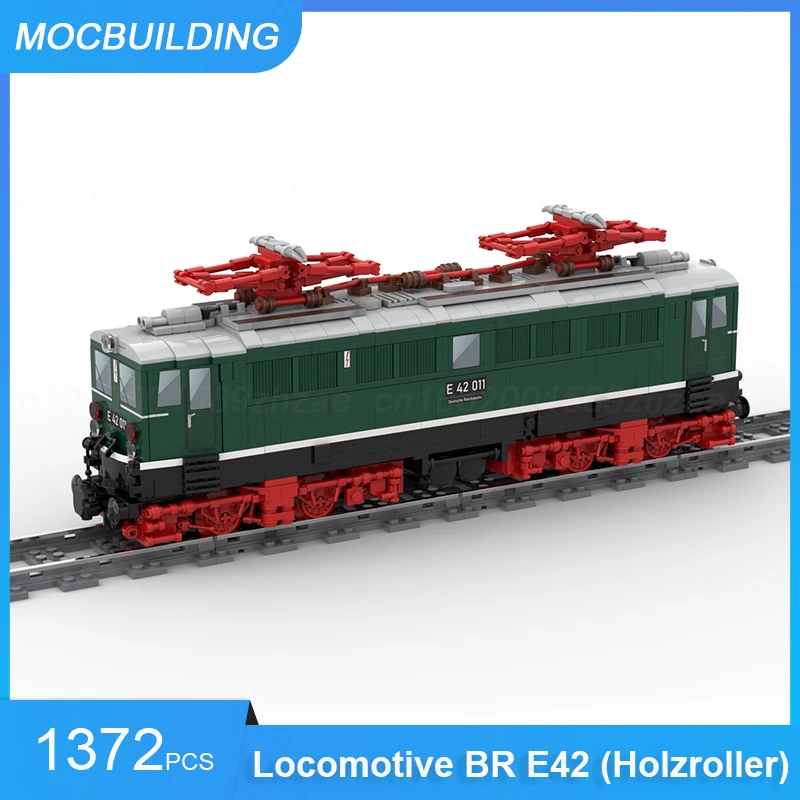 MOC Building Blocks SVT 137 234 High Speed Train & Locomotive BR E42 (Holzroller) & Diesel BR234 304-4 Model Assemble Bricks Toy