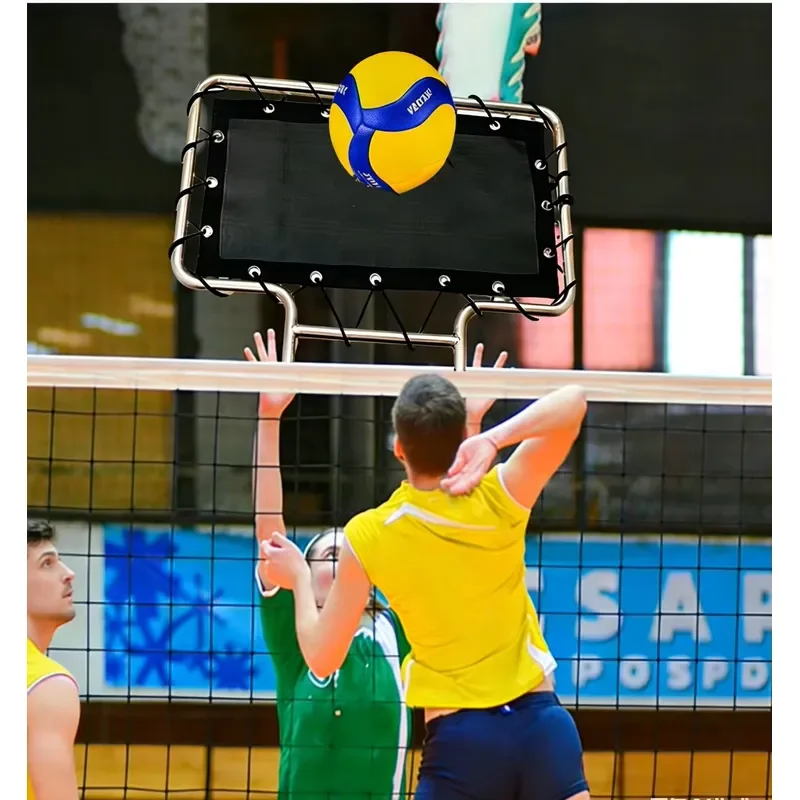 Durable Steel Volleyball Spike Trainer Adjustable Blocking Training Equipment for Solo Practice All Skill Levels