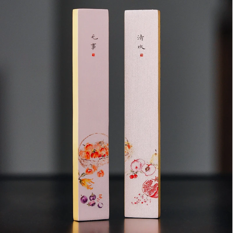 Solid Brass Paperweight with Pen Rest Gift Boxed for Calligraphy Painting Desk Decoration Gift Chinese Style Study Utensils