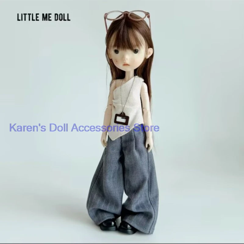 2026 new design fashion style 2pcs Linen vest/pants for landoudou/Blythe(Fit for Lulu,ymy24,Ob22,24,26,zone, Jenny)