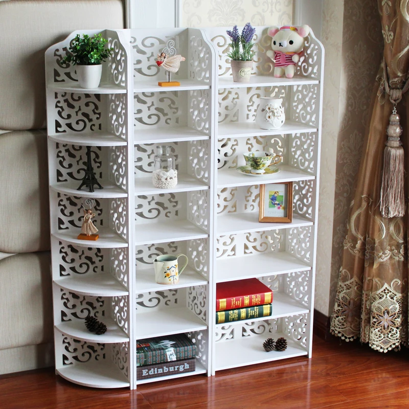 Multi-layer shelves, waterproof toy storage shelves in bathrooms, beauty display racks, nail art display shelves