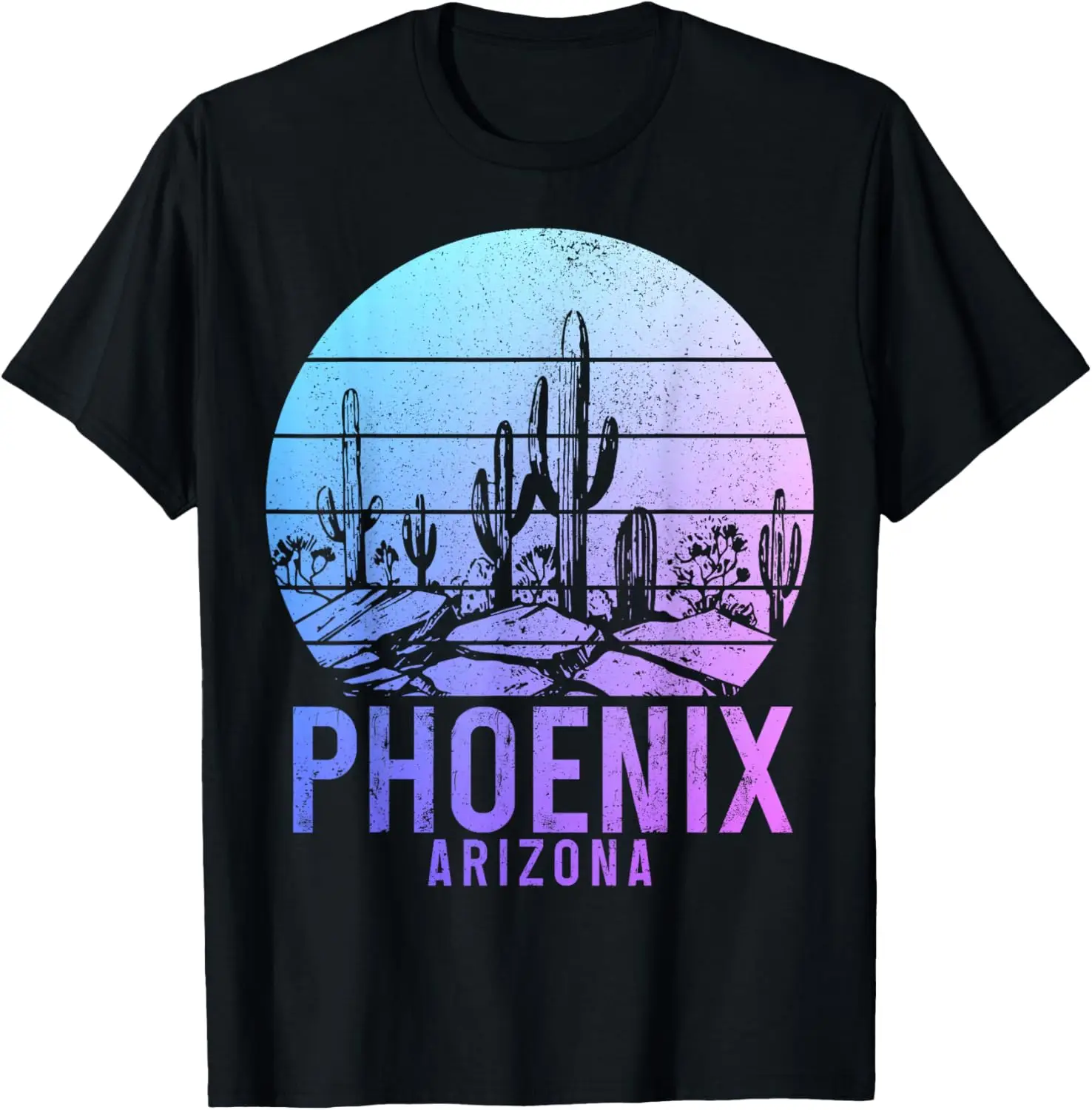 Phoenix Arizona AZ Cactus Souvenir Pride Vintage T-Shirt