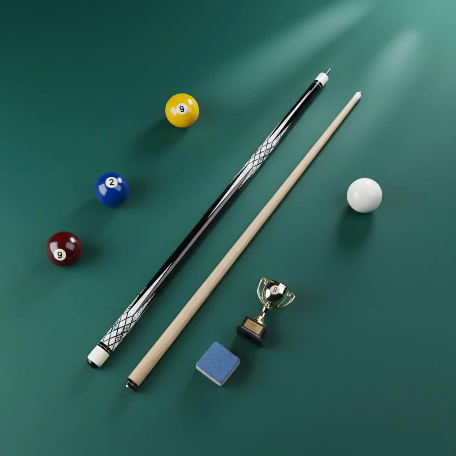 

Китайский кий для бильярда с полированным покрытием, узором «Твердые частицы и полосы», удобной рукояткой, долговечный, для игры в пул