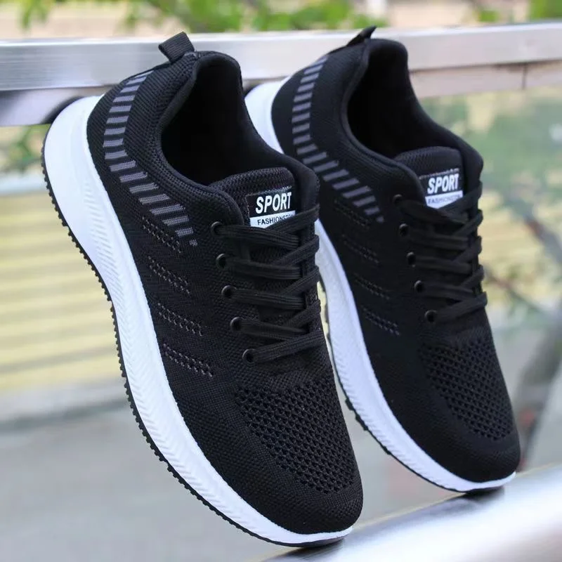 2025 Casual Shoes Breathable and Anti slip Walking Shoes Men's Shoes Outdoor Comfortable and Fashionable Lace up Running Shoes