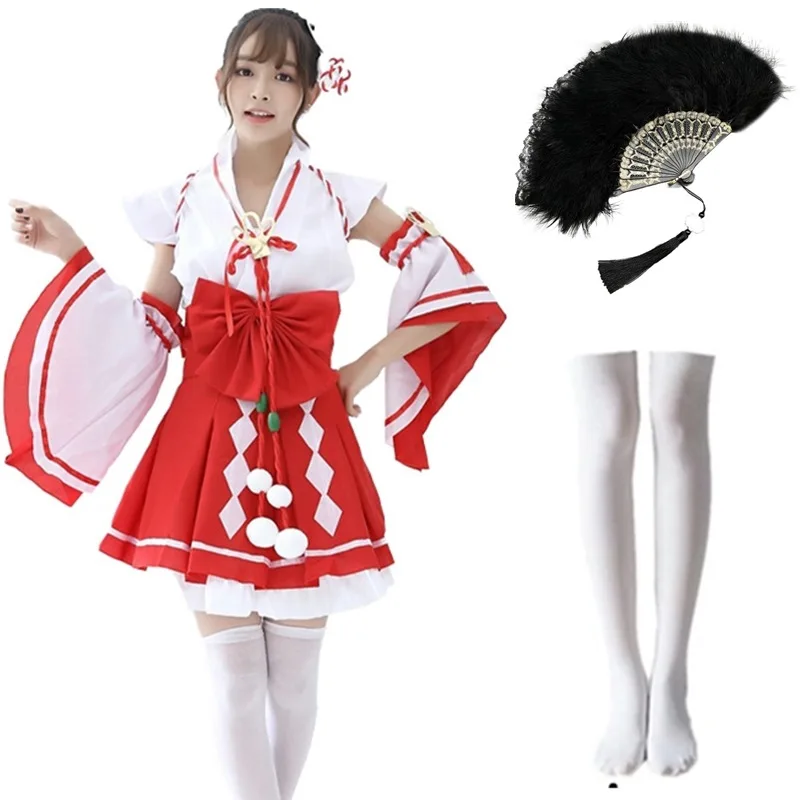 

Women's Japanese Kimono Cosplay Big Joe Clothing Adult Ladies Joyful Pure Land Performance Costumes Outfits for Female 2025 New