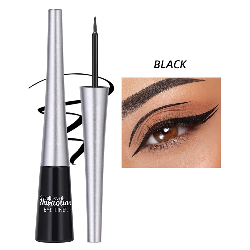 Long Lasting Liquid Eyeliner Matte Dark Green Waterproof Quick Dry Smudge Proof Ultra Thin Precision Eyeliner