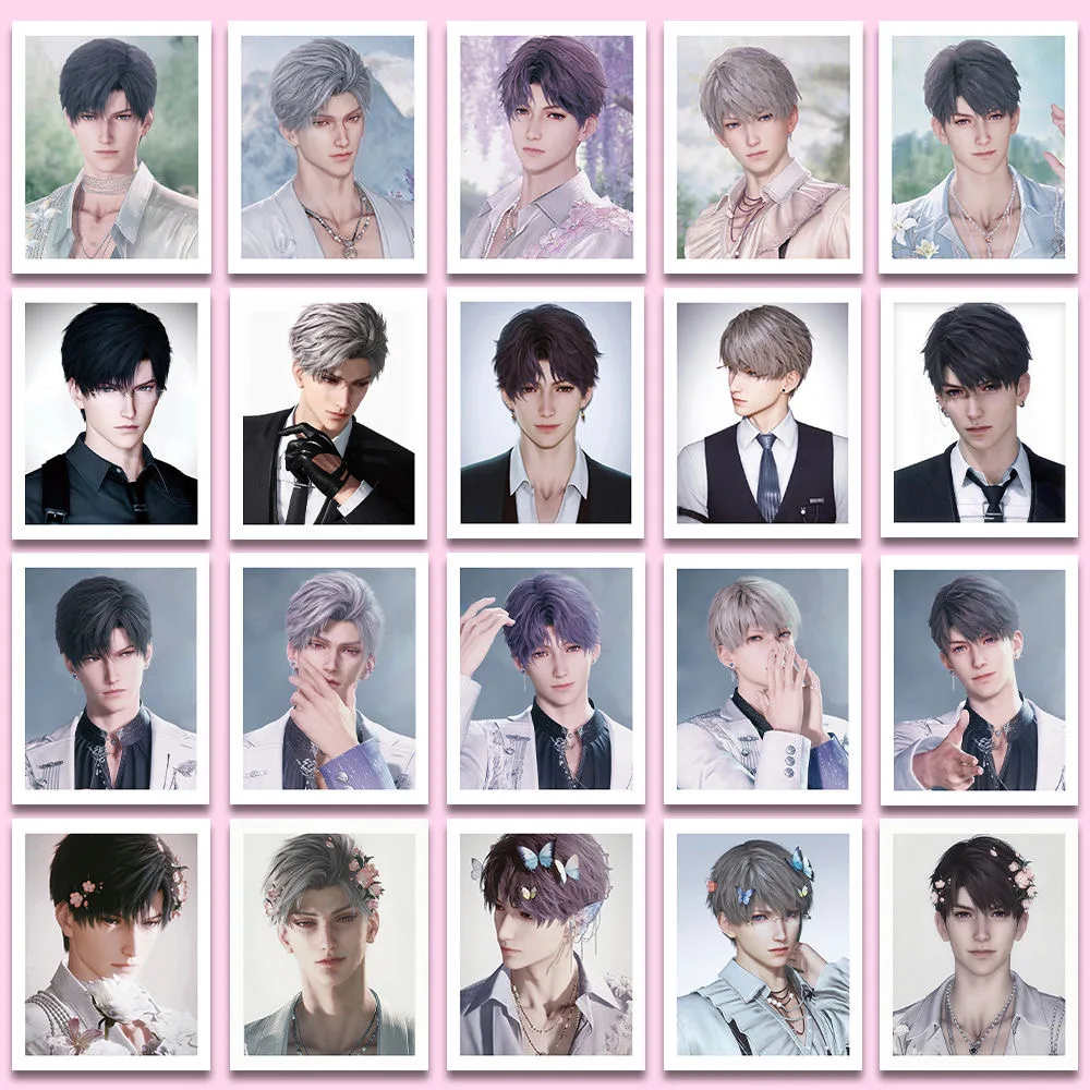 

Love and Deep Space New Tear off Film: Caleb Sylus Rafayel Xavier Zayne Peripheral Small Card